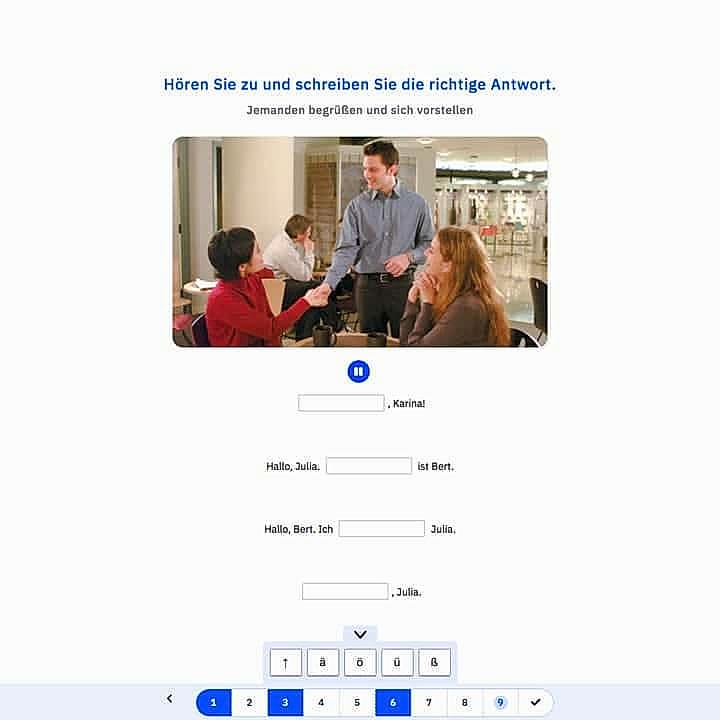 online Almanca kursu - ses tanıma teknolojisi - konuşarak Almanca öğren - online German course - master your German speaking ability