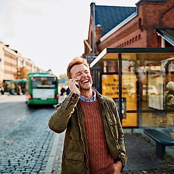 TELC sertifikası ile Almanya'ya giden bir kişi